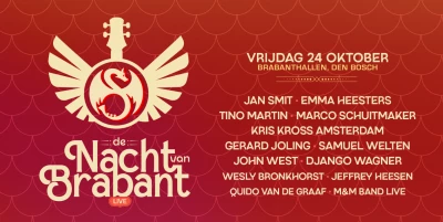 Busreis naar De Nacht van Brabant Live 2025
